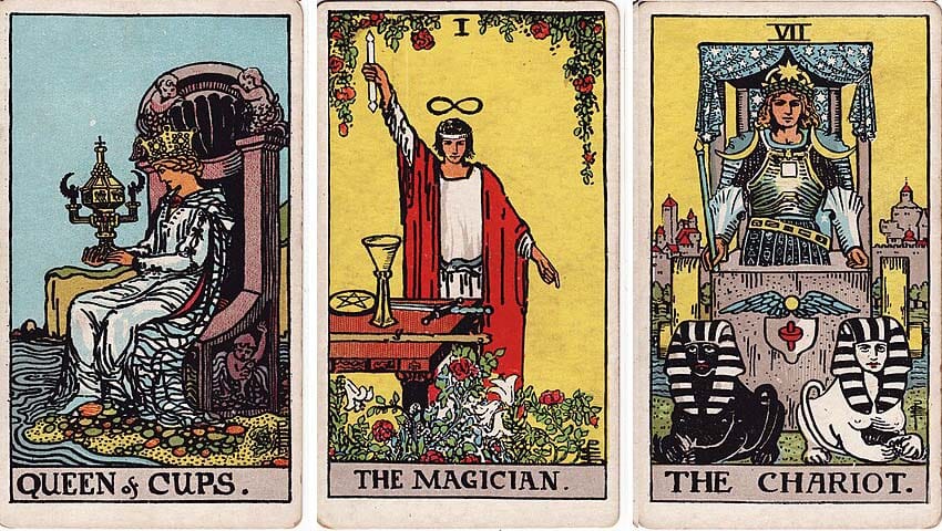 Image of Betty Jane Ware's March 1st Three Card Spread.