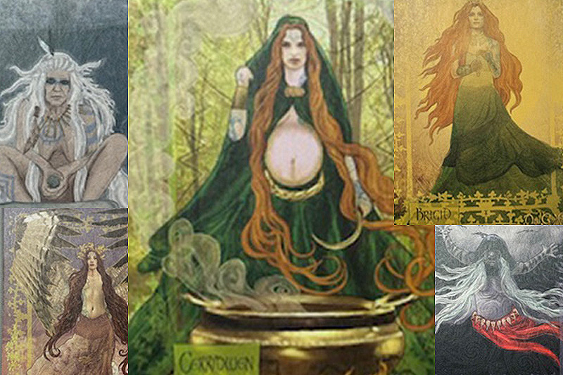 Image of Oracle of the Witch Tarot Deck.