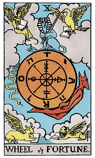 Betty Jane Ware - Image of The Wheel of Fortune Tarot.