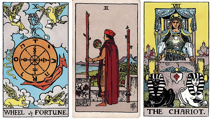 Image of Betty Jane Ware's Three Card Reading.