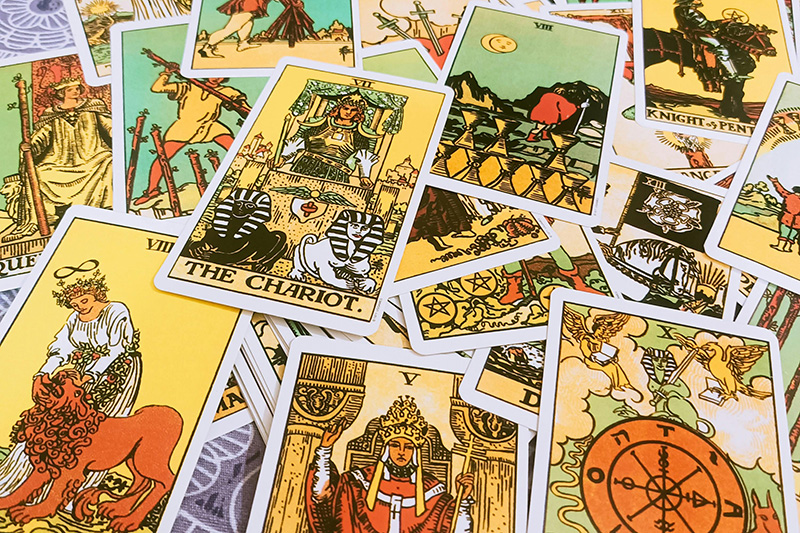 Image of Betty Jane Ware - Beginning Tarot - Photograph by Amisha Bhatnagar
