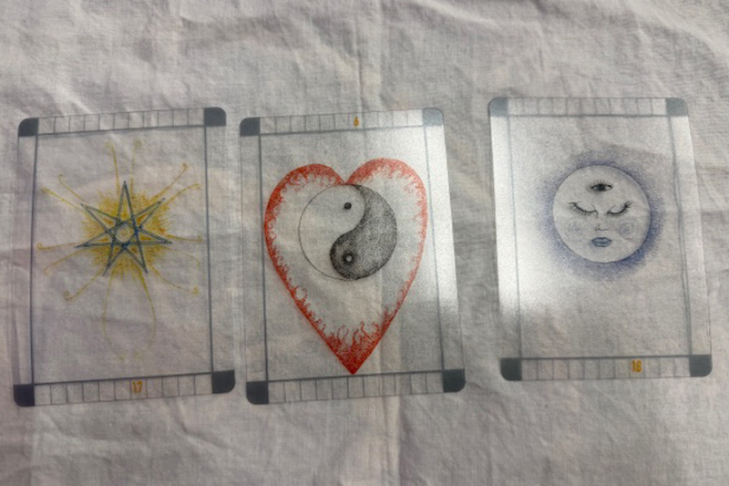 Image of Betty Jane Ware - Alder Leaves for March.