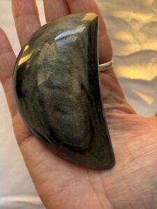 Betty Jane Ware - Gold Sheen Obsidian.
