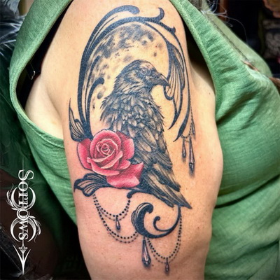 Image of Betty Jane Ware's new tattoo.