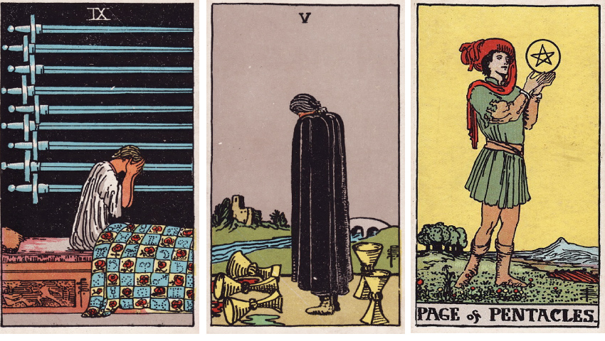 Image of Betty Jane Ware's Three of Cards